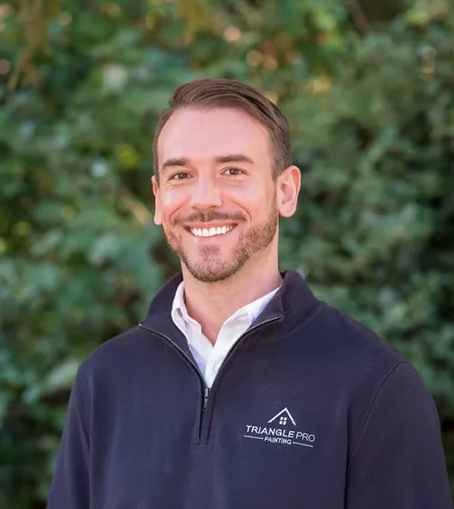 Picture of Brandon Griffin, owner of Triangle Painting