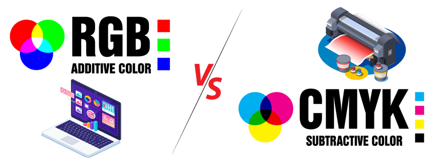 CMYK vs RGB Colors in Printing – How Are They Different