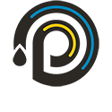 Small centered top PRI Graphics logo icon