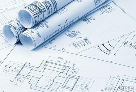 Construction document printing of architectural drawings