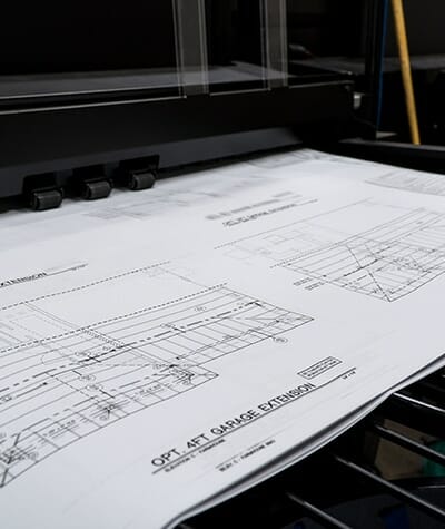 Example of document scanning and archiving at PRI Graphics in Phoenix