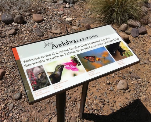 Printed ACM Sign for Audubon Arizona