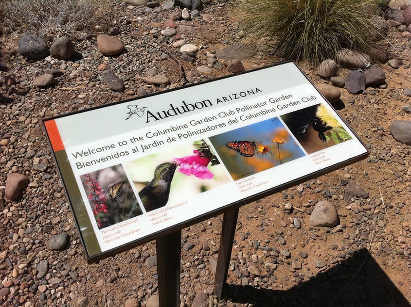 Printed ACM Sign for Audubon Arizona