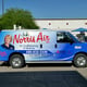 Color printed fleet vehicle wrap for Norris Air Inc.