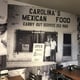 B&W wall wrap for Carolina's Mexican Food