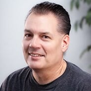 Headshot for Scott, lead laminating operator at PRI Graphics & Signs in Phoenix AZ