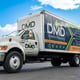 Example of vehicle fleet wrap graphics on a large truck box.