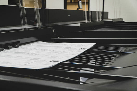 AEC large document printing in progress