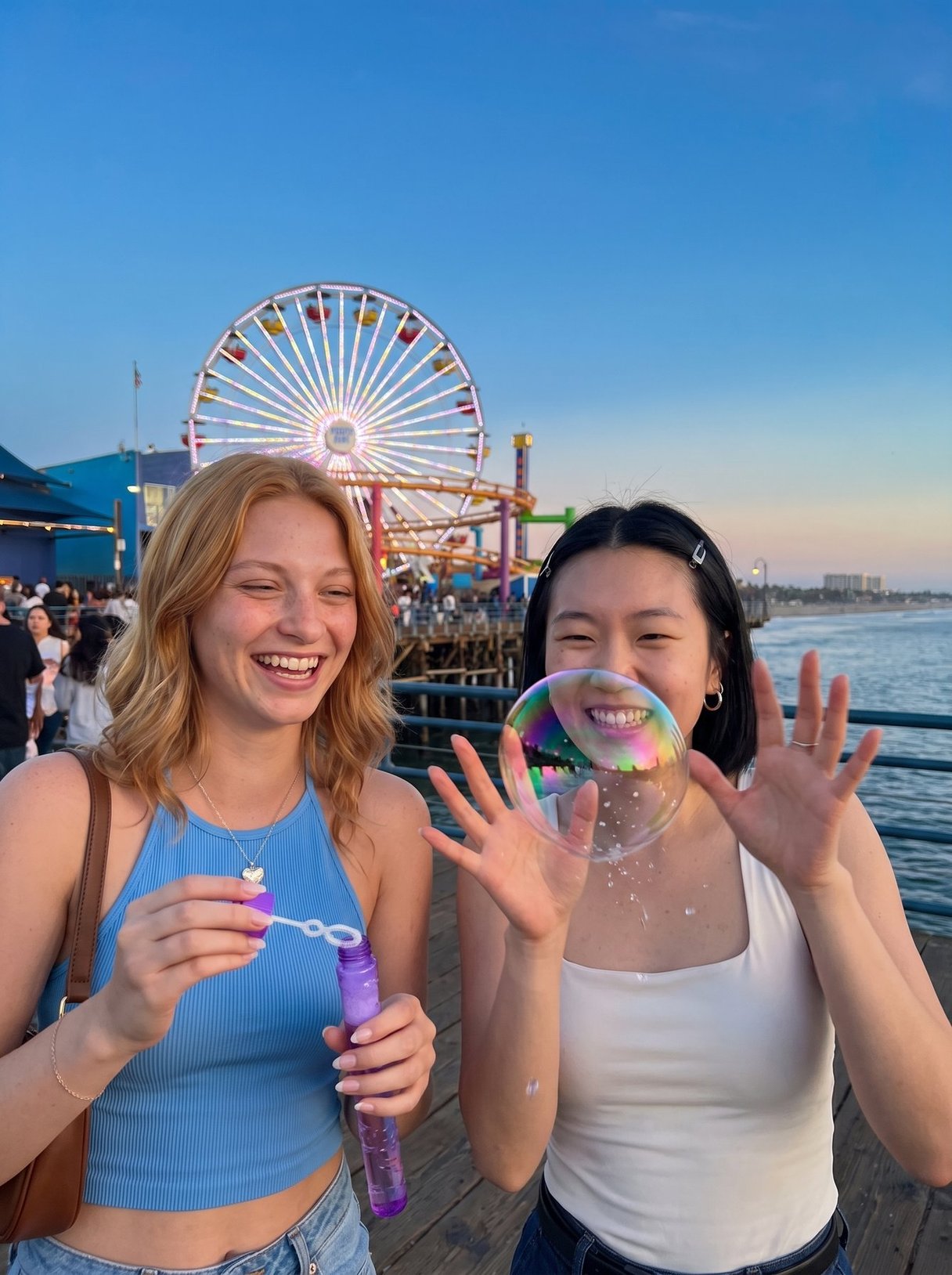 AI-generated example Result for Pier Bubble Pop