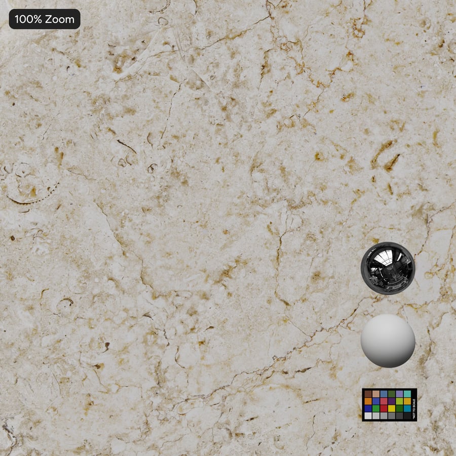 Polished Marble Stone Texture, Warm White