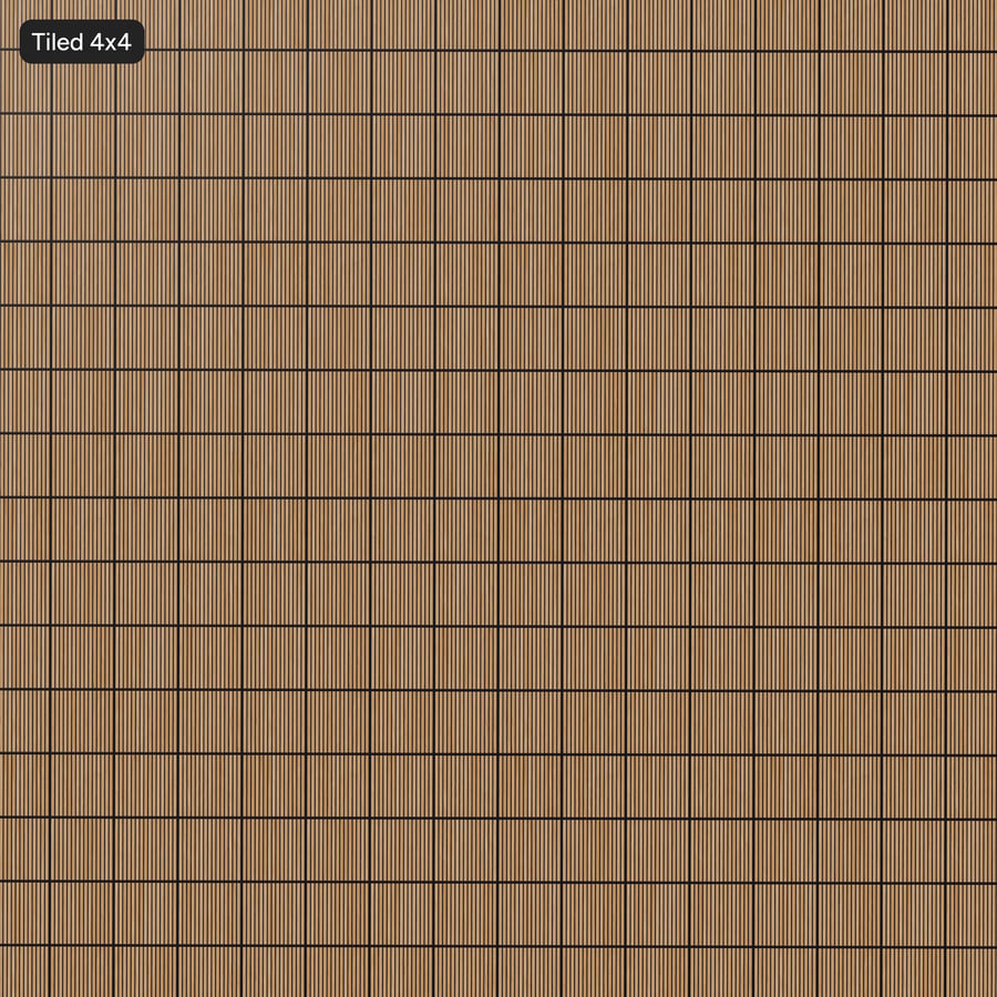 Okleina drewniana Panel listwowy Płytka Tekstura