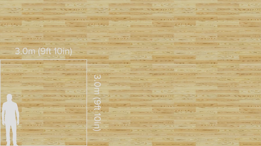 Natural Brick Bond Pattern Ash Wood Flooring Texture