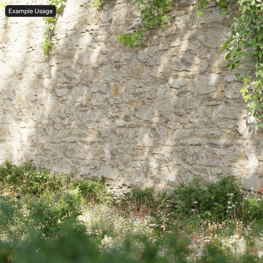 Textura de parede de pedra em ruínas, cinza empoeirado