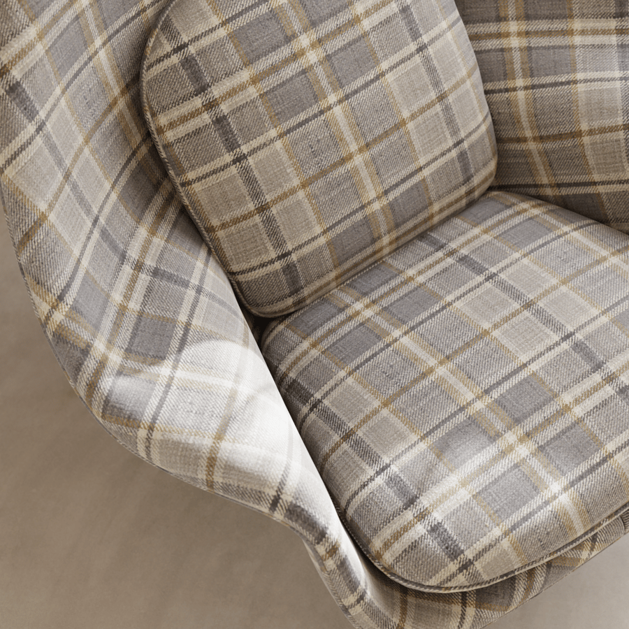 Tartan Linen Upholstery Texture