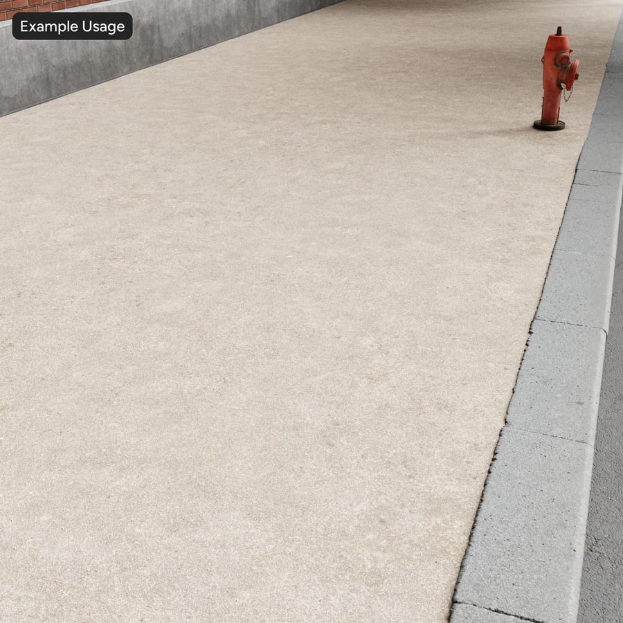 마모된 골재 콘크리트 보도 텍스처