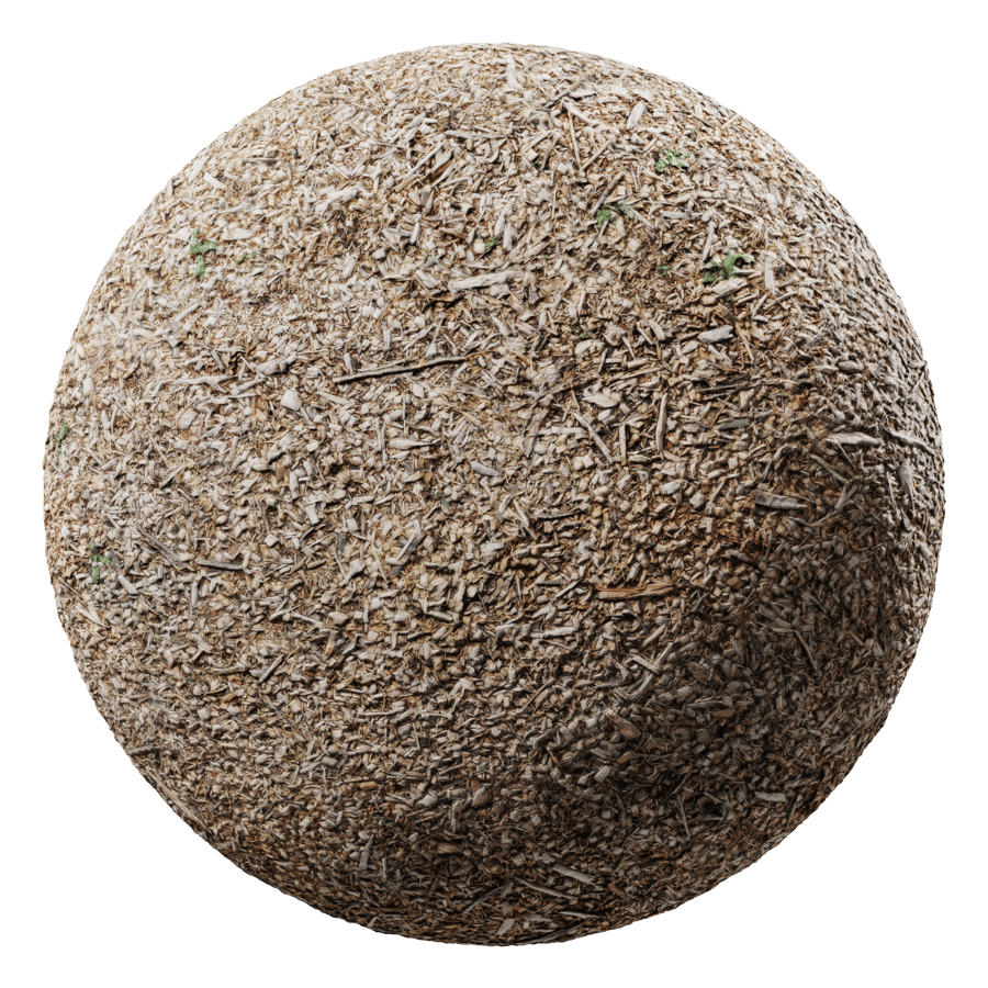 Ground Forest Mulch 003