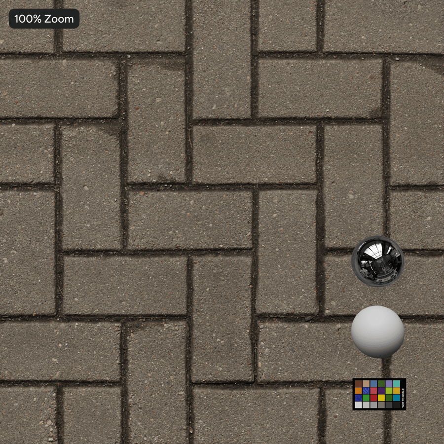 Texture de pavés en béton et en pierre à chevrons sales