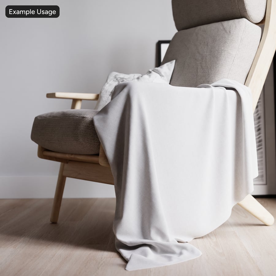 Heathered Cotton Muslin Fabric Texture