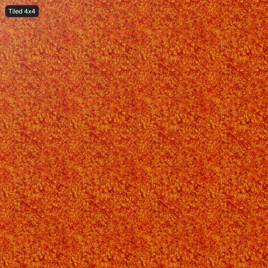 Textura de lava derretida