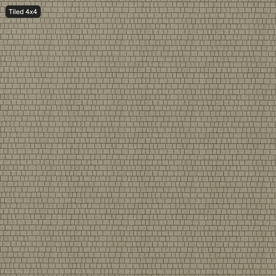 Square Aggregate Stone Paver Texture