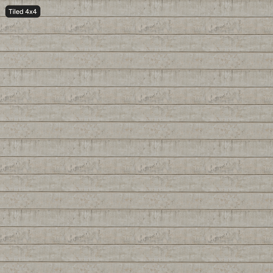 Weathered In Situ Panel Concrete Wall Texture