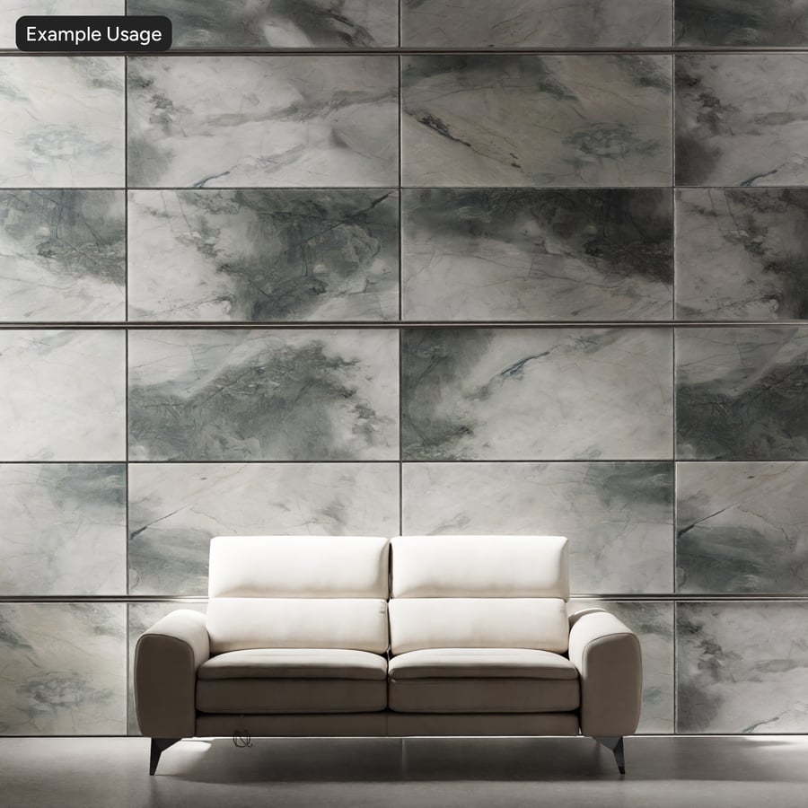 Textura de parede de azulejos de mármore polido, nublado