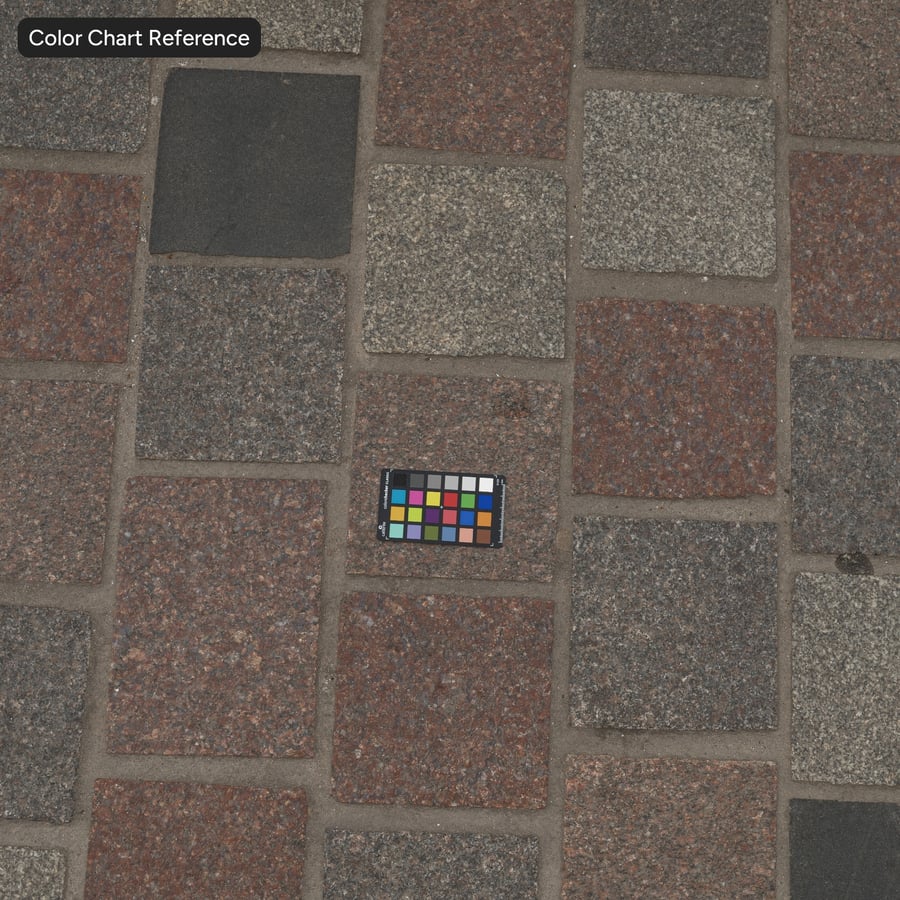 Clean Cobblestone Floor Texture, Mixed