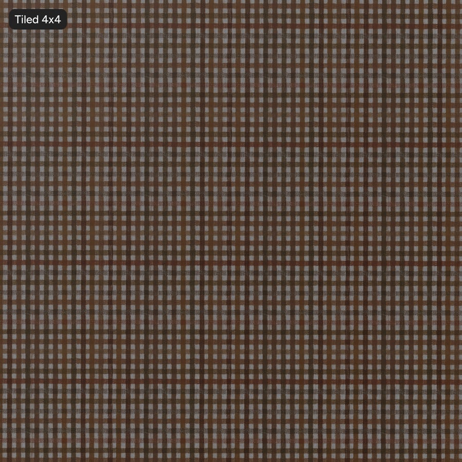 Plaid Upholstery Fabric Texture
