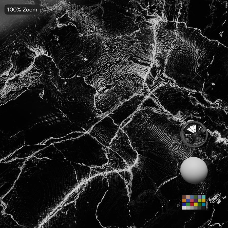 Textura de pedra de mármore polido, Astral Black