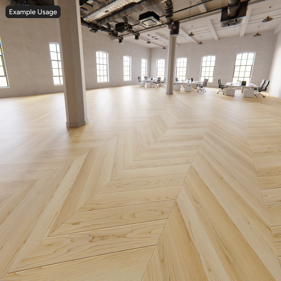 Chevron Maple Wood Board Texture, Natural