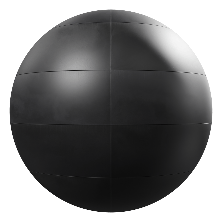 Horizontal Semi Glossy Concrete Cladding Texture, Black