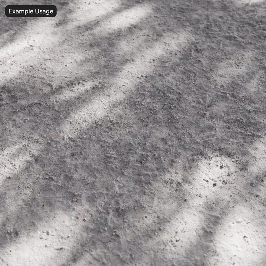 Loose Fine Aggregate Gravel Ground Texture, Grey Beige