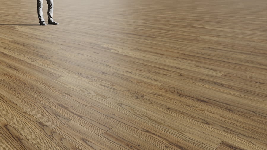 Oak Wood Board Texture, Smoked Brown