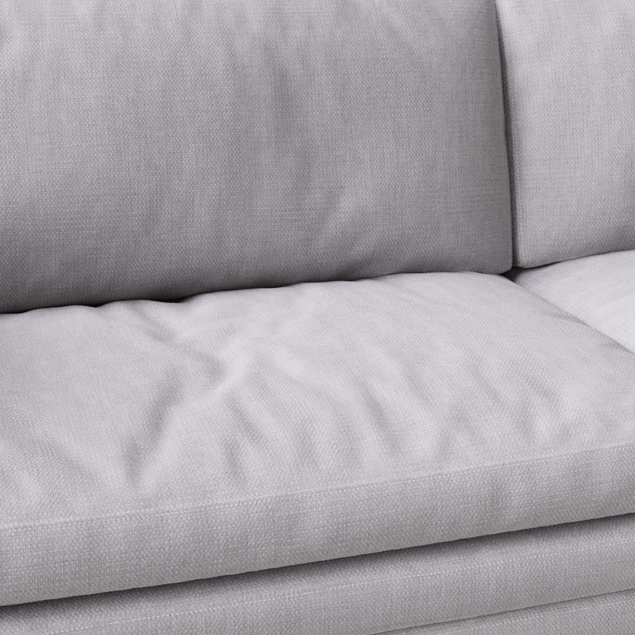 Textura de tecido Stonewash Cole, Branco