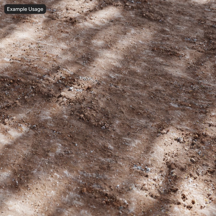Loose Iron Rich Clay Ground Texture, Red Terracotta