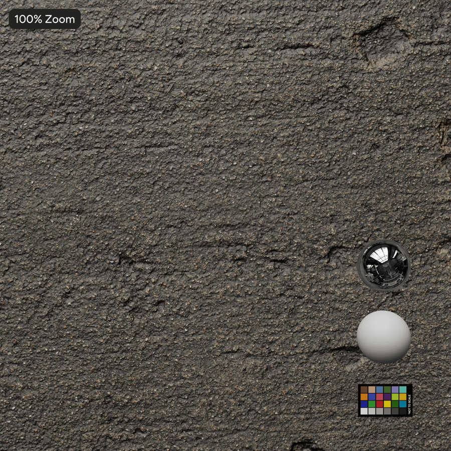 Skadad ballast Betong Vägstruktur