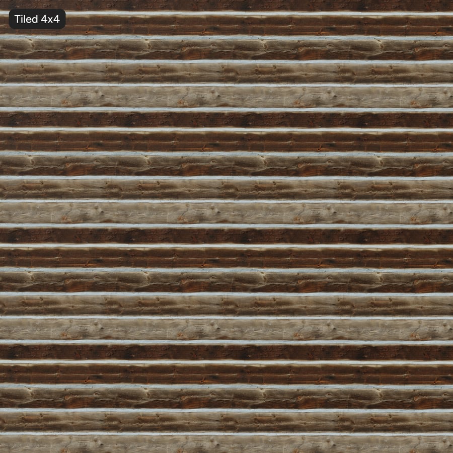 Mortared Rough Hewn Wood Wall Texture