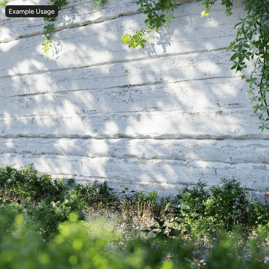 Texture murale de bardage en bois peint écaillé, blanc