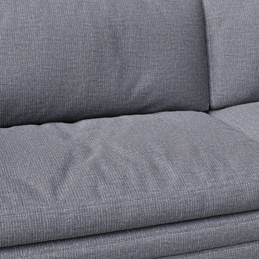 Milford Dusk Linen Fabric Texture, Grey