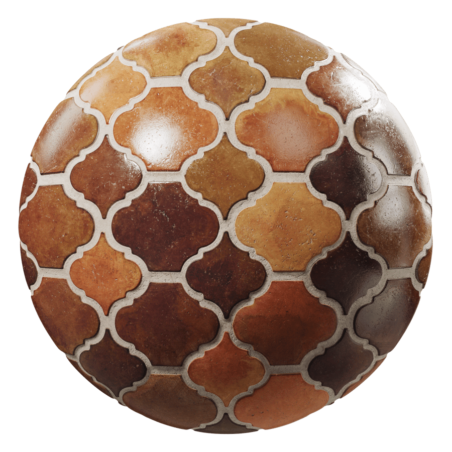 Saltillo Riviera Terracotta Tile Texture