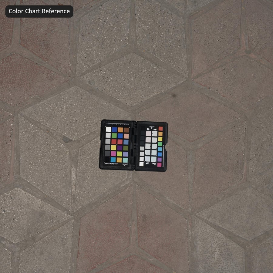 Texture de pavé diamantée, rayée