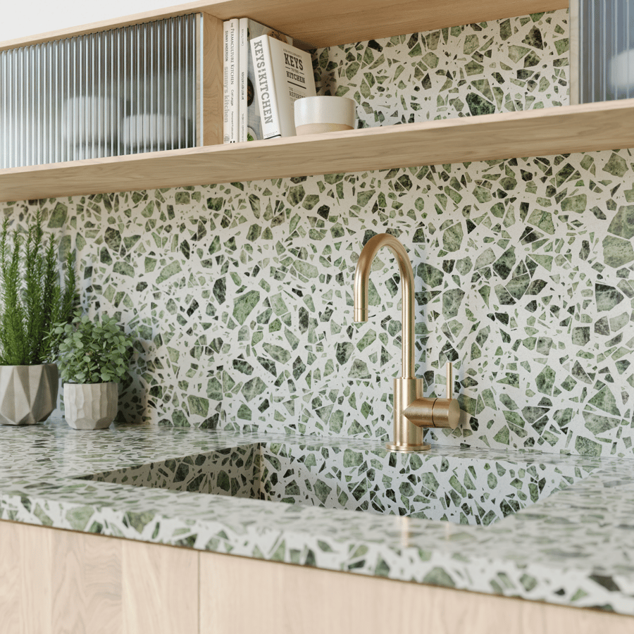 Textura Terrazzo Floresta Palladiana, Verde