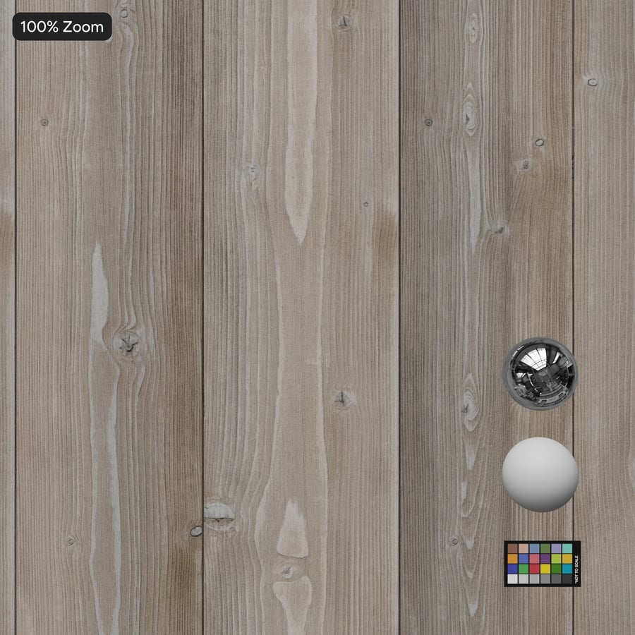 Smooth Spruce Wood Board Texture, Natural