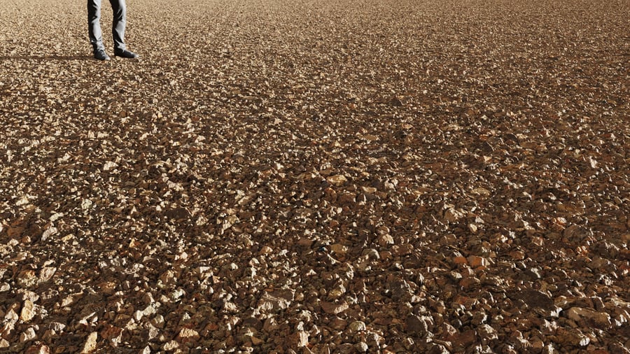 Sharp Chunky Rock Ground Texture