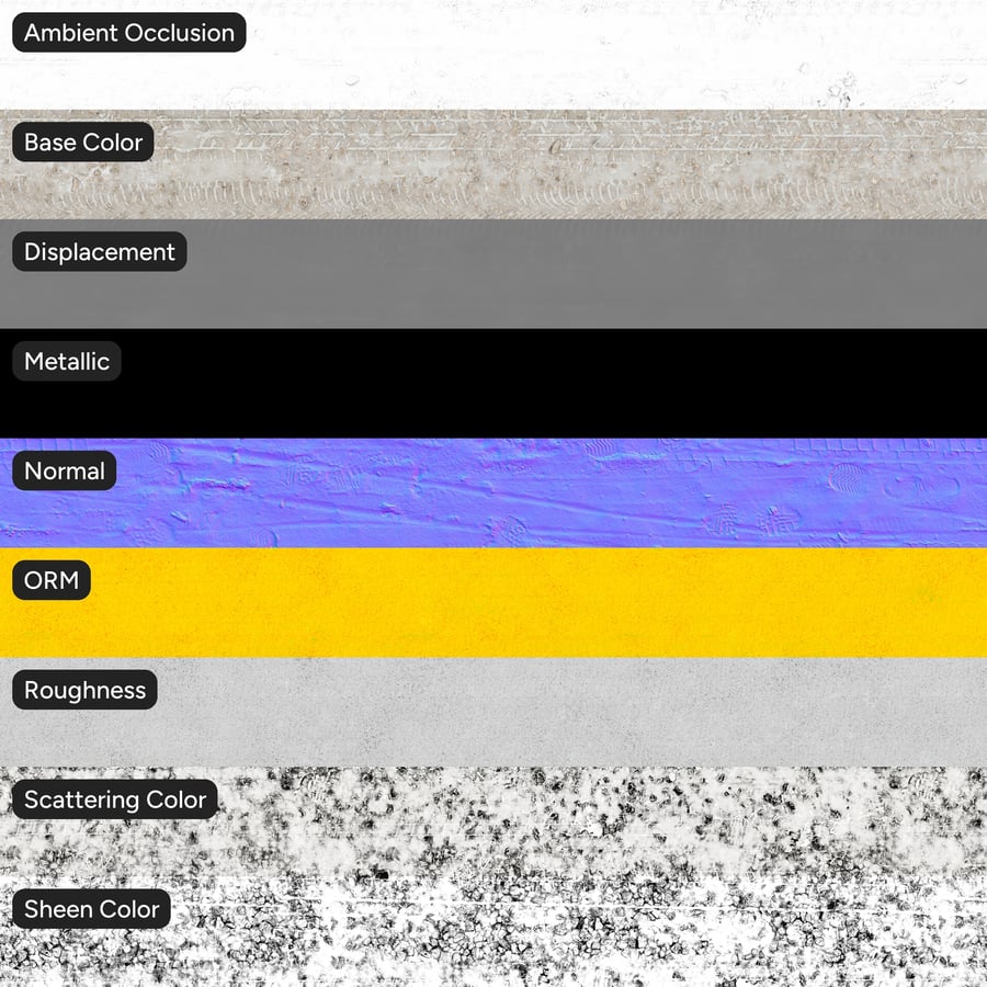 Следы от шин на грязном снегу