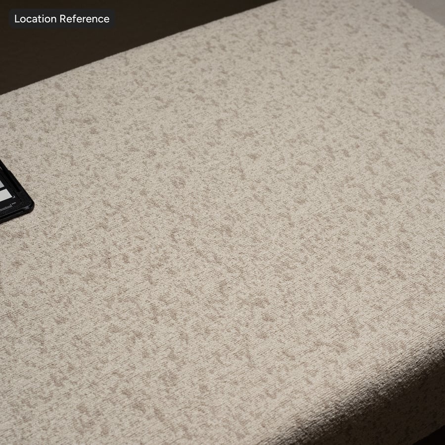 Mottled Chenille Upholstery Fabric Texture, Beige