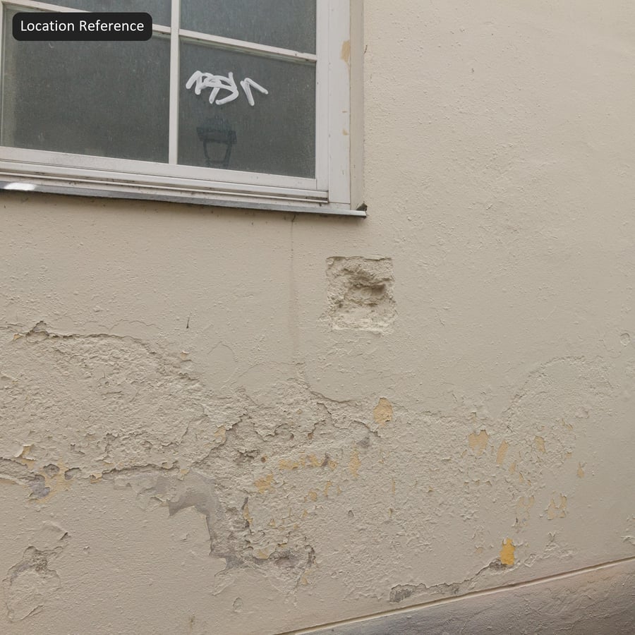 Rough Painted Plaster Wall Texture, Beige