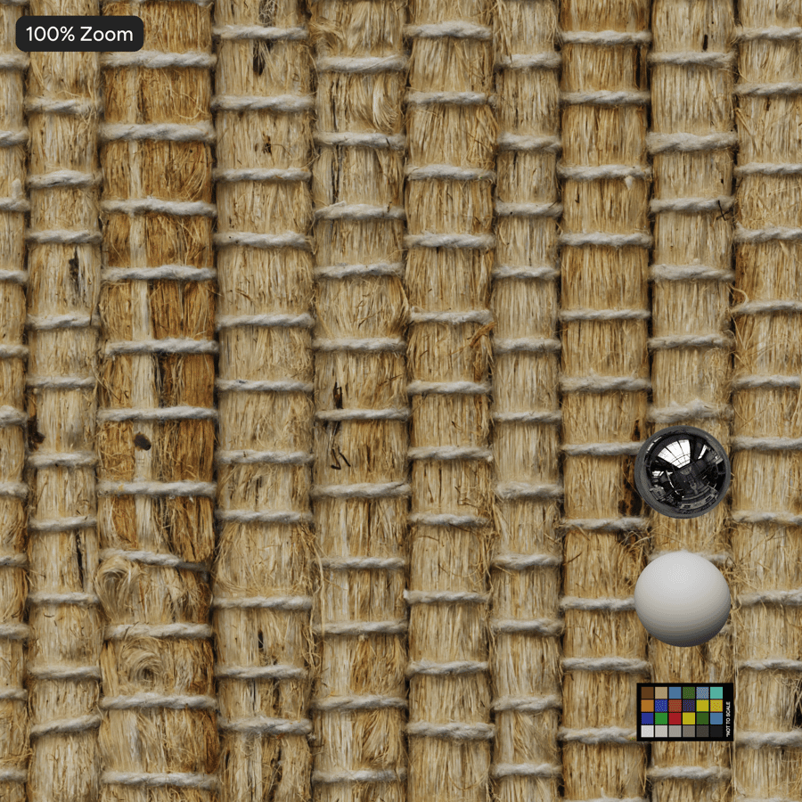 Textura tkaniny Course, žlutá