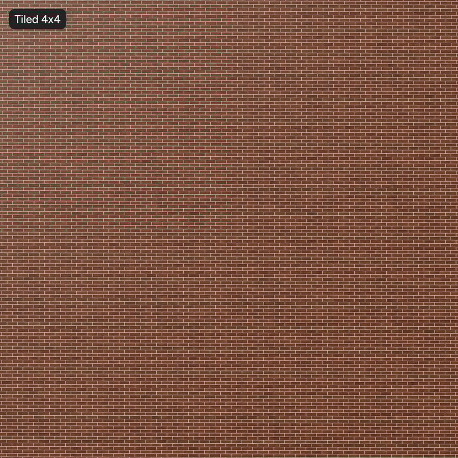Dragfaced Running Bond Brick Wall Texture