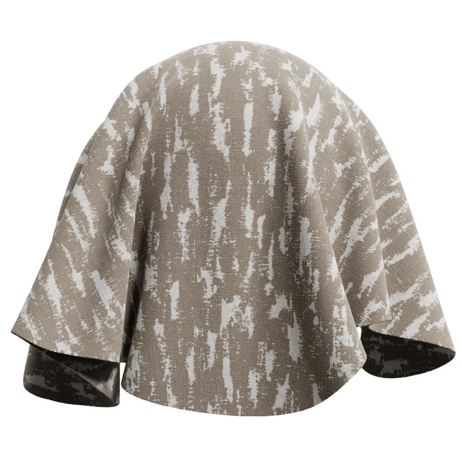 Distressed Ikat Upholstery Fabric Texture, Taupe
